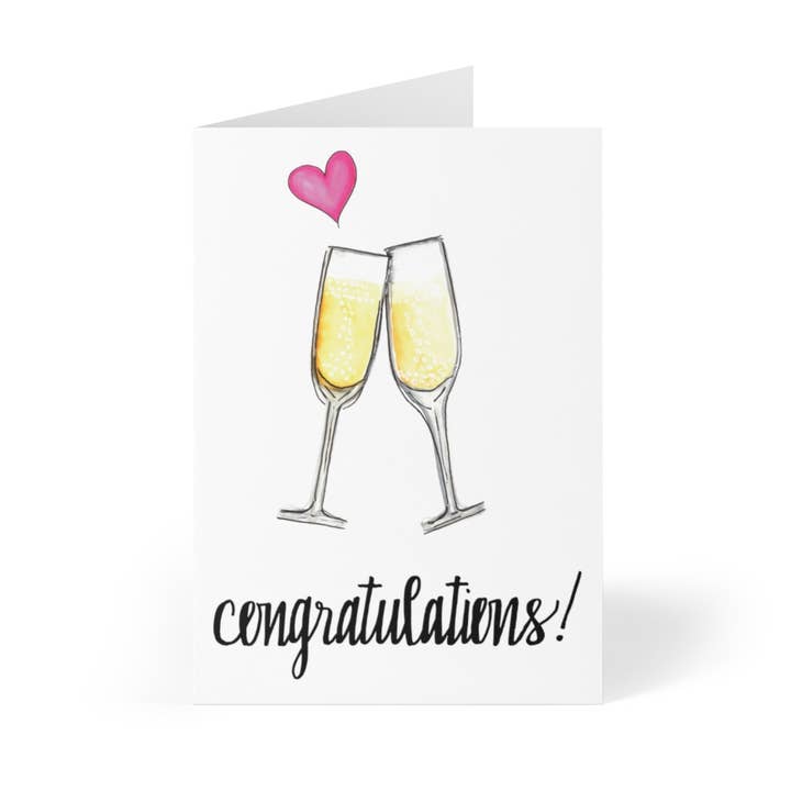 Felicidades, flautas de champán para venta al por mayor de tinted pearl DESIGNS