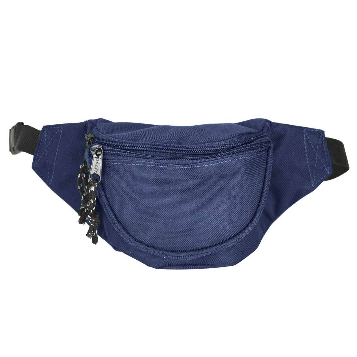 Dalix - Wholesale Belt Bag - Unisex - Dalix Round Fanny Pack w/ 3 Pockets73