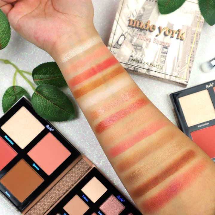 Rude Cosmetics - Wholesale Face make-up palette - Nude York Face & Eye Palette1
