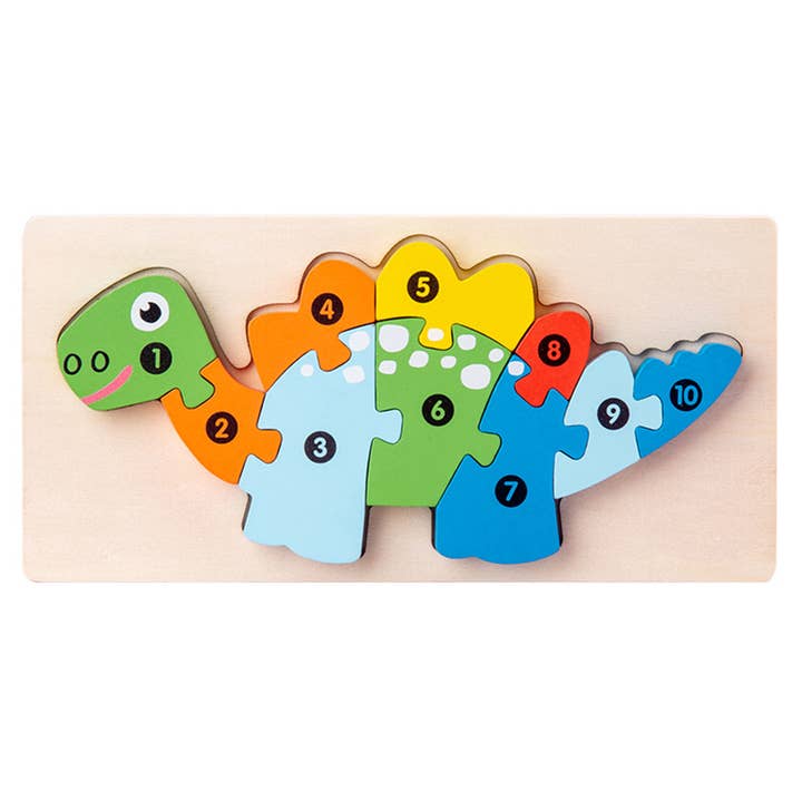 JSBlueRidge Toys - Wholesale Puzzle - Kids - Animal Wooden Puzzles Brain Game Back To School Kids Toy