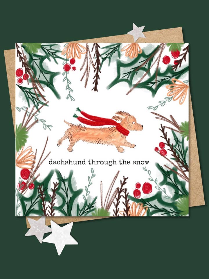 Tax genom snön julkort för wholesale av Pen and Gwyn