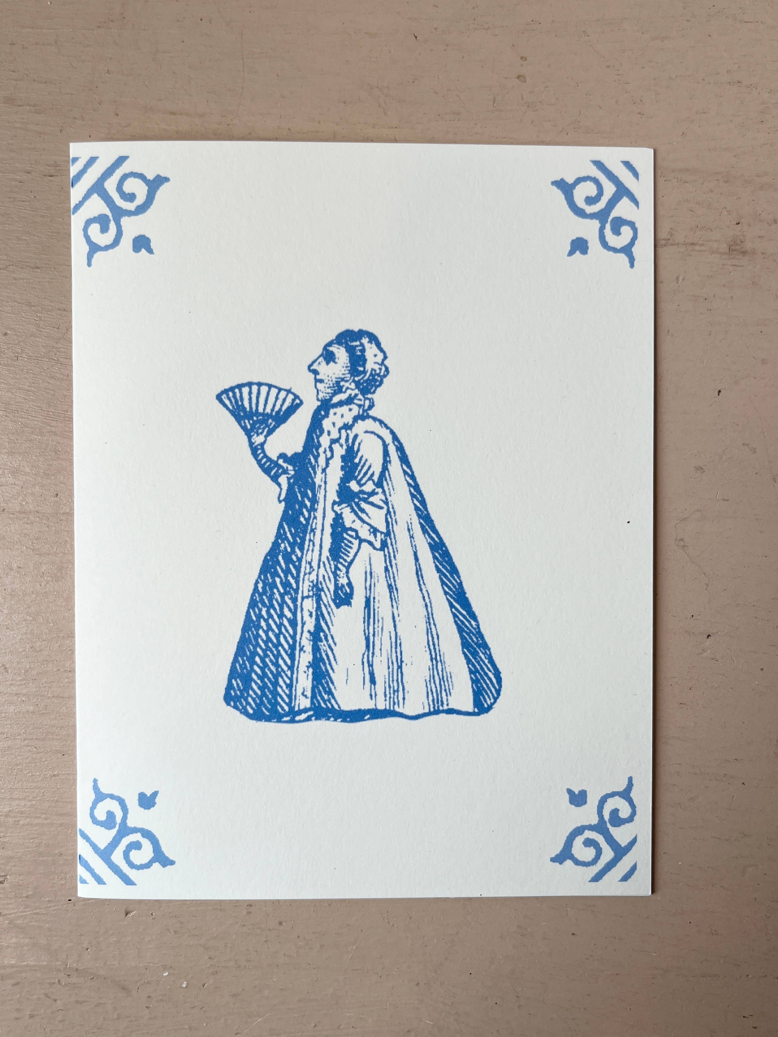 Parcel - Wholesale Stationery/Notecard Set - Dutch Tile Cards4