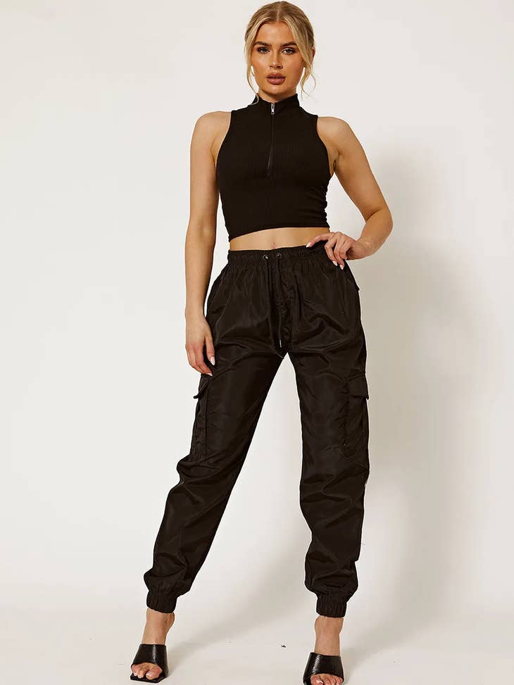 Cargo Pants Scrunch Booty Premium - (Available in 2 colors
