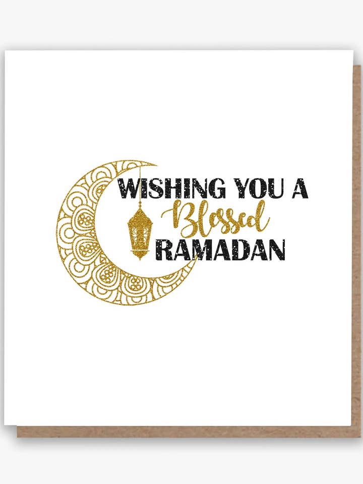Ramadan Blessings 2 Card 🤲🏾 for wholesale by All Shades