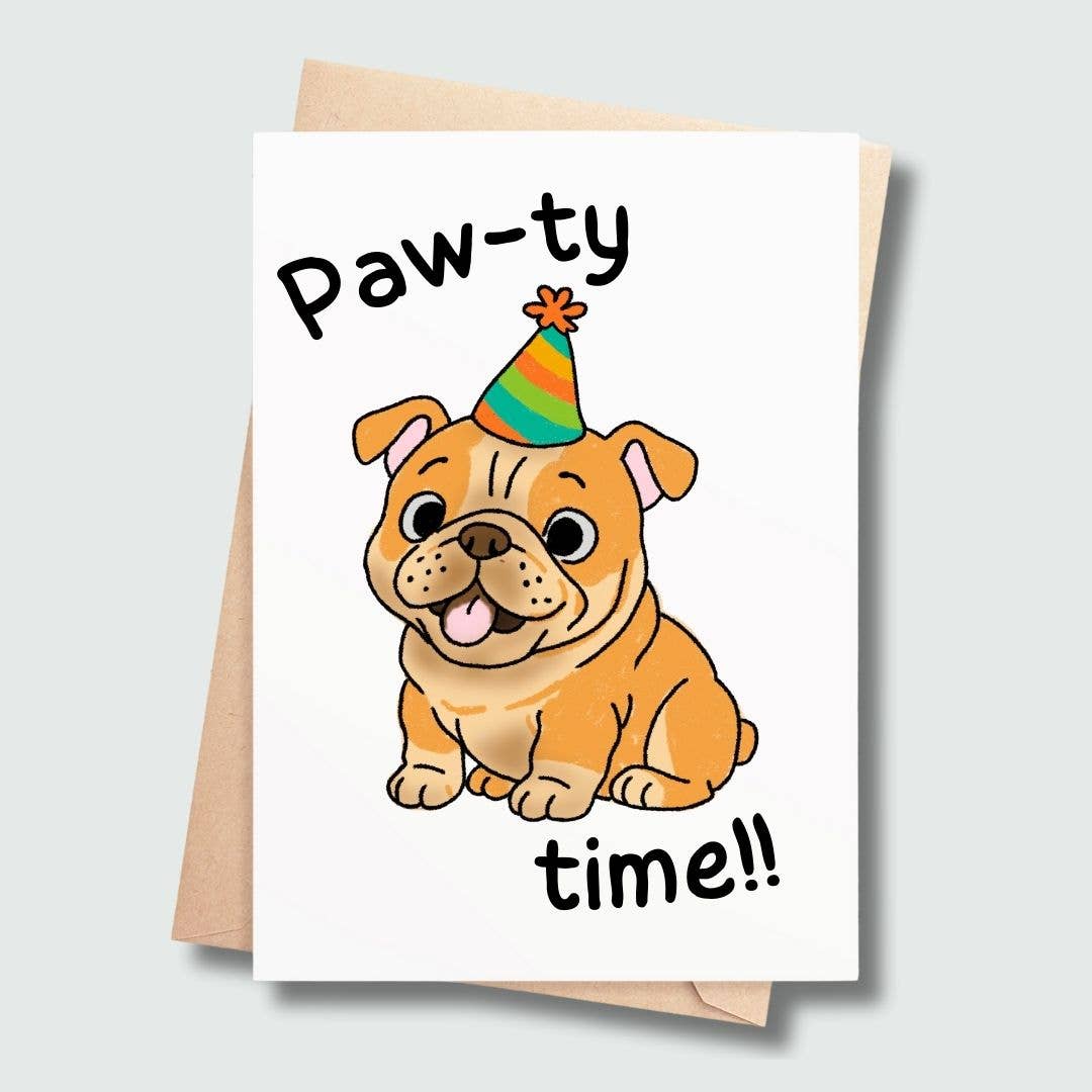 SP Gifts - Wholesale Birthday Card - Dog Birthday Card – Paw-ty Time0