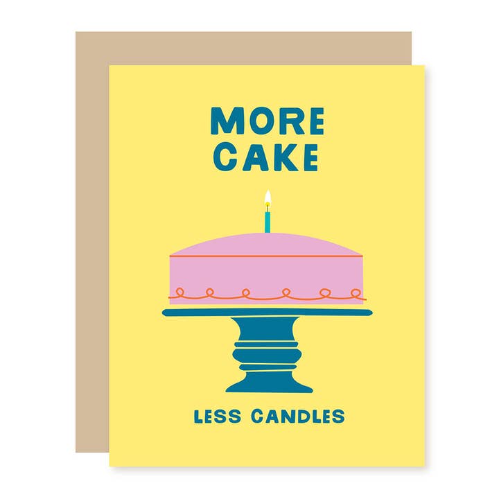 Carte d'anniversaire More Cake pour la vente par A Smyth Co