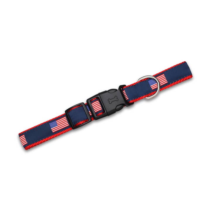 Dog & Me - Wholesale Pet Collar - Dog - American Flag - Dog Collar