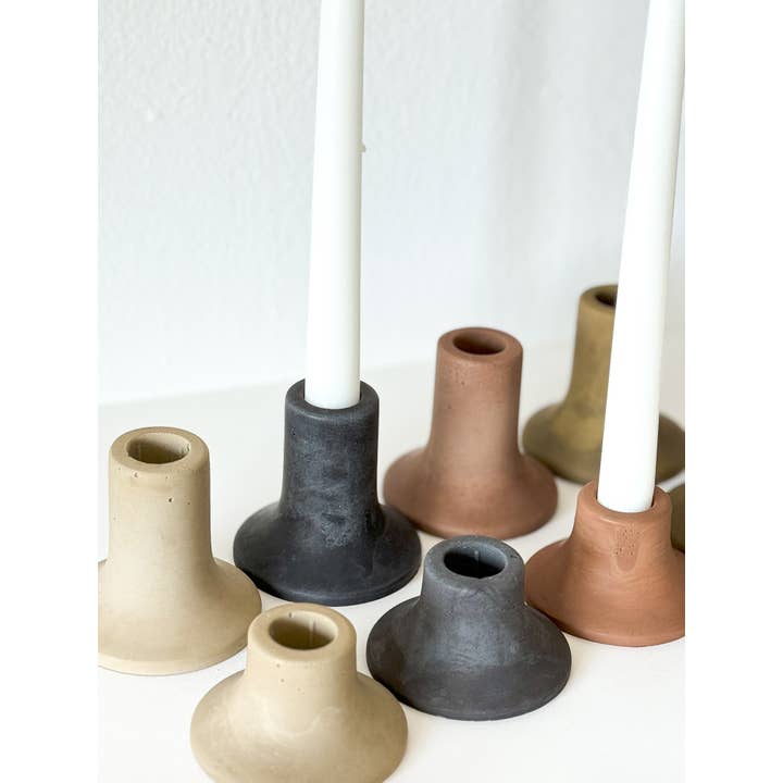 Sunday Nomad - Wholesale Candle Holder - Mina Tall Taper Candle Holder | Candlestick Holder4
