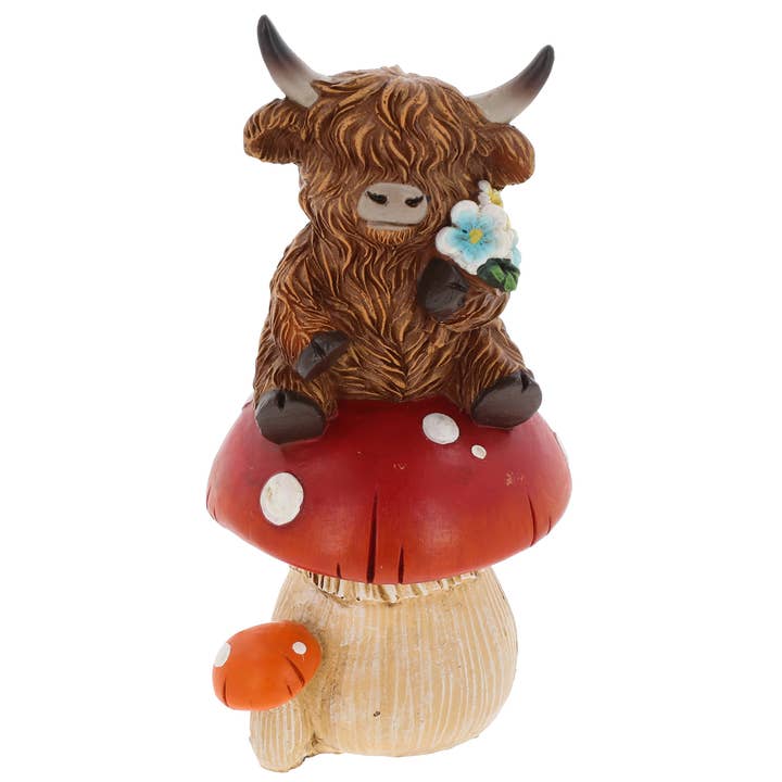 Joe Davies - Wholesale Decorative Figurine - Moo-Shroom Coo Sitting Small3