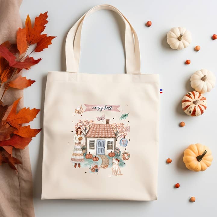 Bolso de mano de otoño Cottage Cosy para venta al por mayor de Les Moonettes