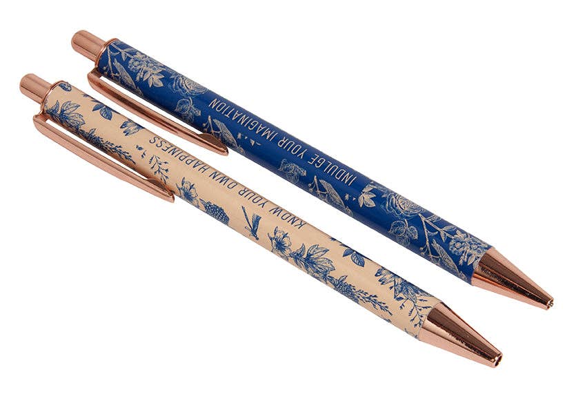Insight Editions - #1 Pop Culture Publisher - Wholesale Pen - Jane Austen: Floral Pen and Pencil Set (Set of 2)1
