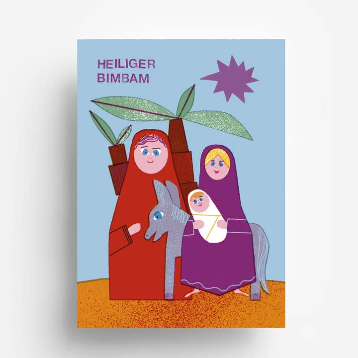 Heiliger Bimbam Postcard DIN A6 for wholesale by jungwiealt