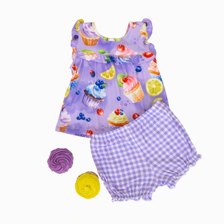 Ensemble short et haut Bubble pour la vente par Jules and Belle