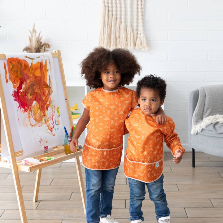 Bumkins - Wholesale Art Smock - Kids & Baby - Long-Sleeved Art Smock: Grounded13