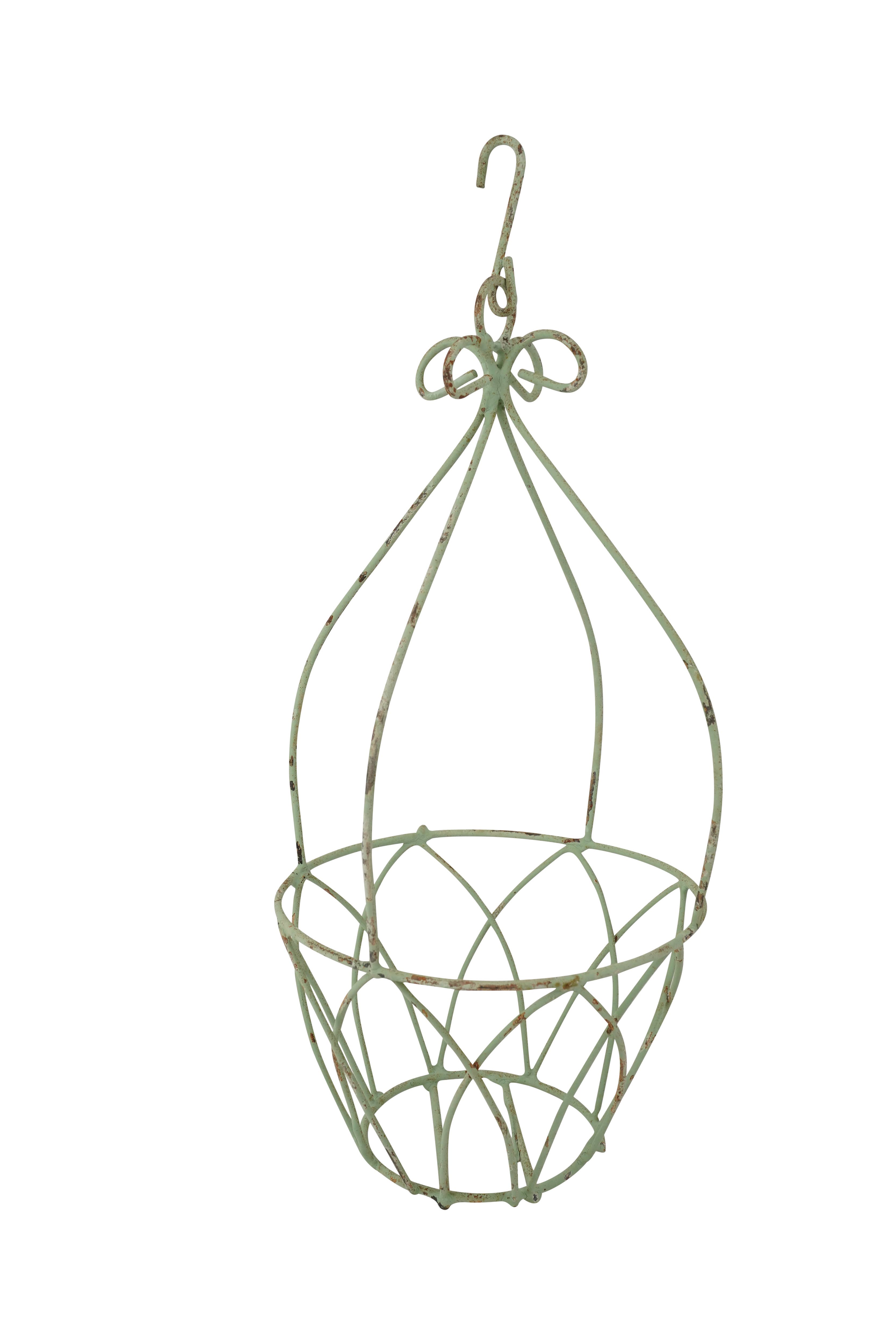 My Amigos Imports – Engroshandel Hængende plantekasse – Delmar jernhængende plantekasse havekurv-8x17-to farver0