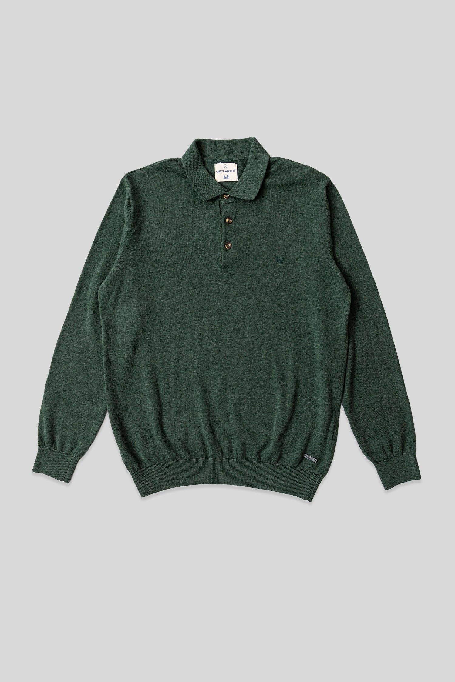 Custi Mikelo: Made in Spain - Wholesale Polo - Men's - Grass Green Polo Jersey5