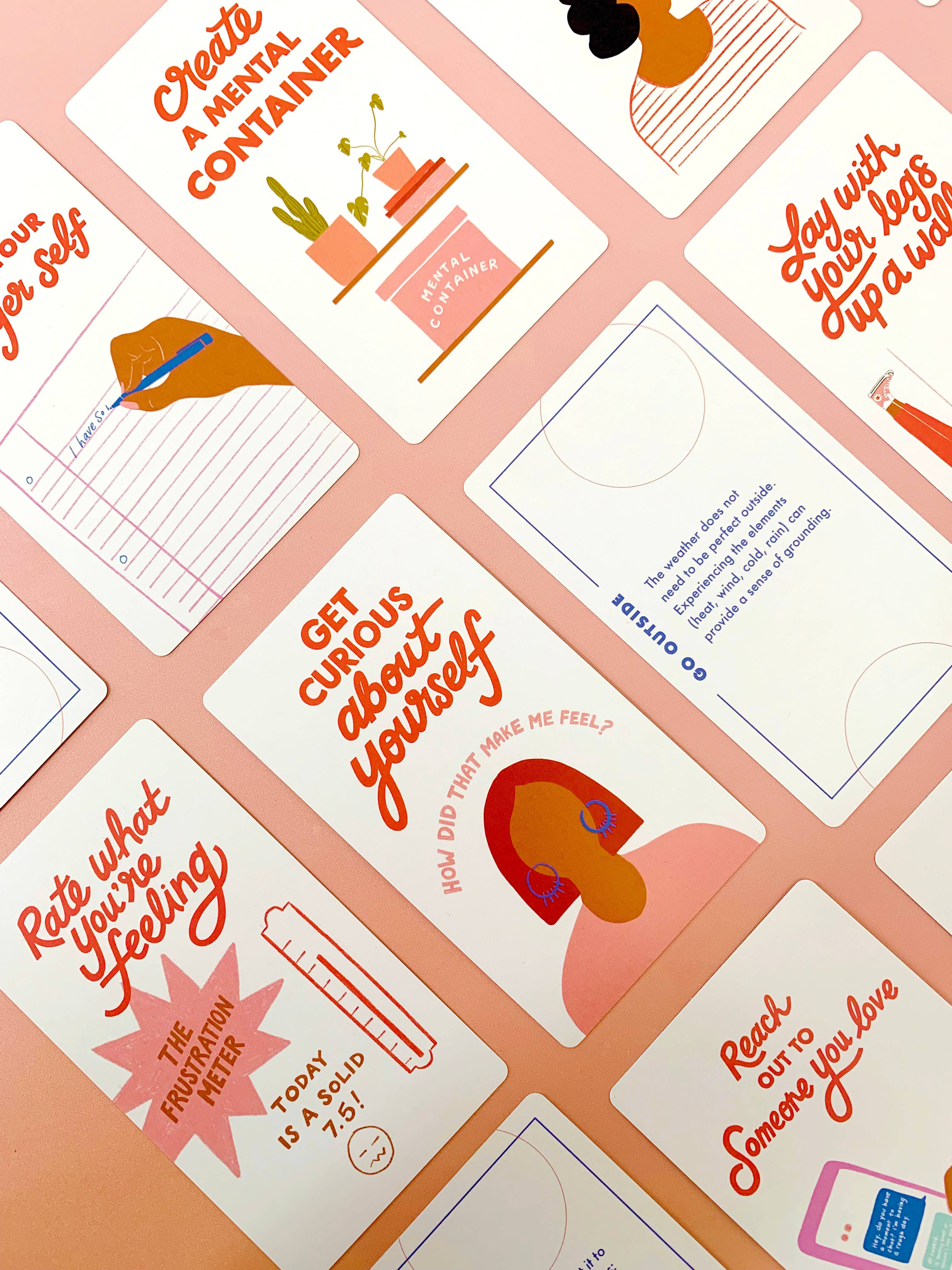 Odd Daughter Paper Co. - Wholesale Tarot Cards - Support Deck - Mental Health Card Deck2