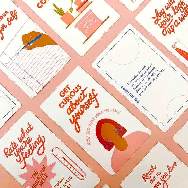 Odd Daughter Paper Co. - Wholesale Tarot Cards - Support Deck - Mental Health Card Deck2