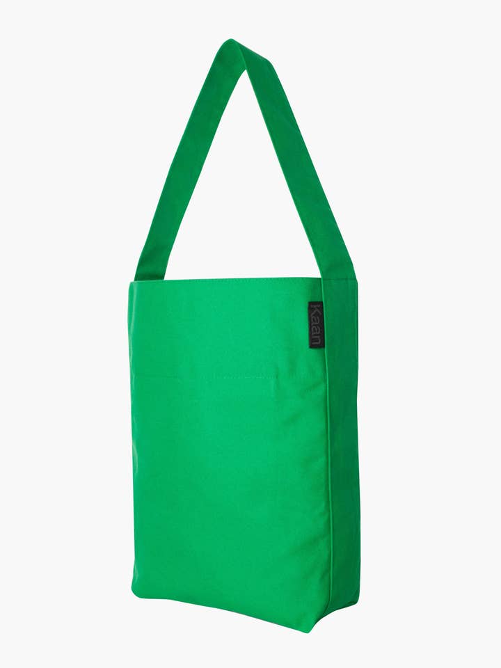 Seau Midi - Vert Kelly (Coton Déperlant) pour la vente par KAAN BAGS LLC