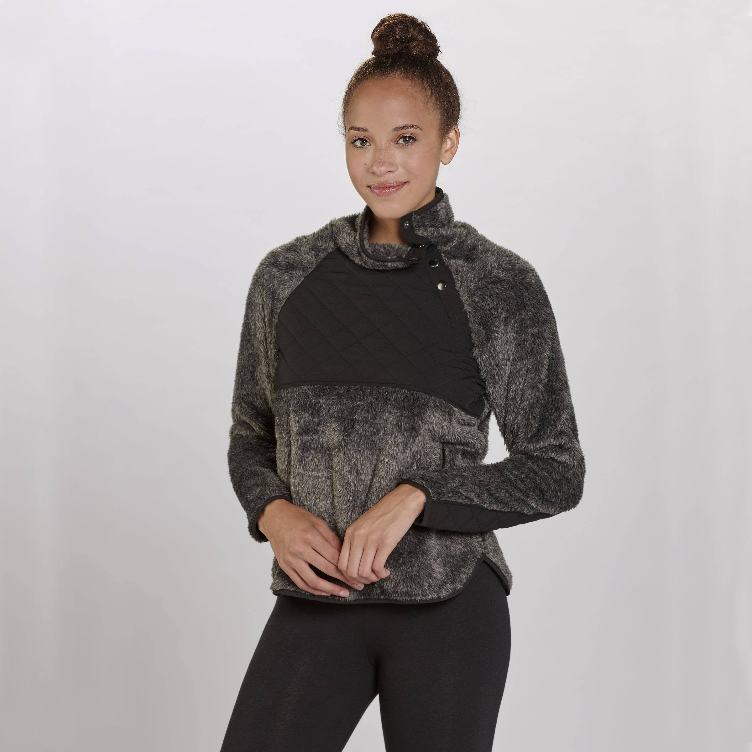 Boxercraft - Wholesale Fleece - Women's - Quilted Fuzzy Fleece Pullover1