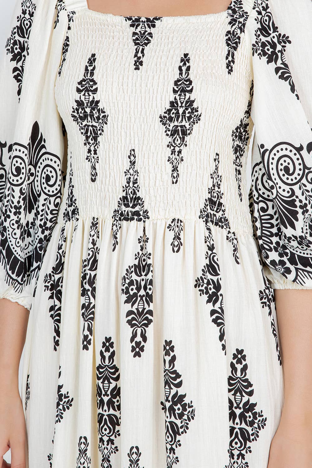 Fashion Space - Wholesale Dress - Women's - Women's Graphic Print Fashion Maxi Dress4