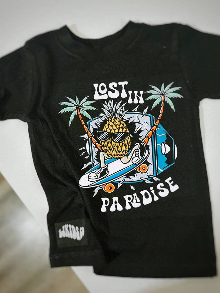 Camiseta Lost In Paradise para venta al por mayor de LJkids.Co