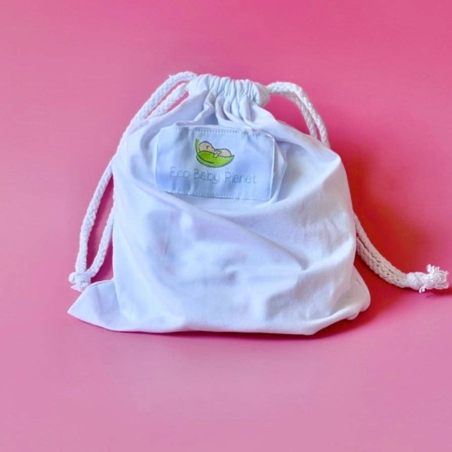 Eco Baby Planet - Wholesale Nursing Pillow/Pad - Maternity - Reusable Breast Pads (12 Pack) - Washable Organic Bamboo Nursing Pads (Fabric Pouch + Laundry Bag included)1