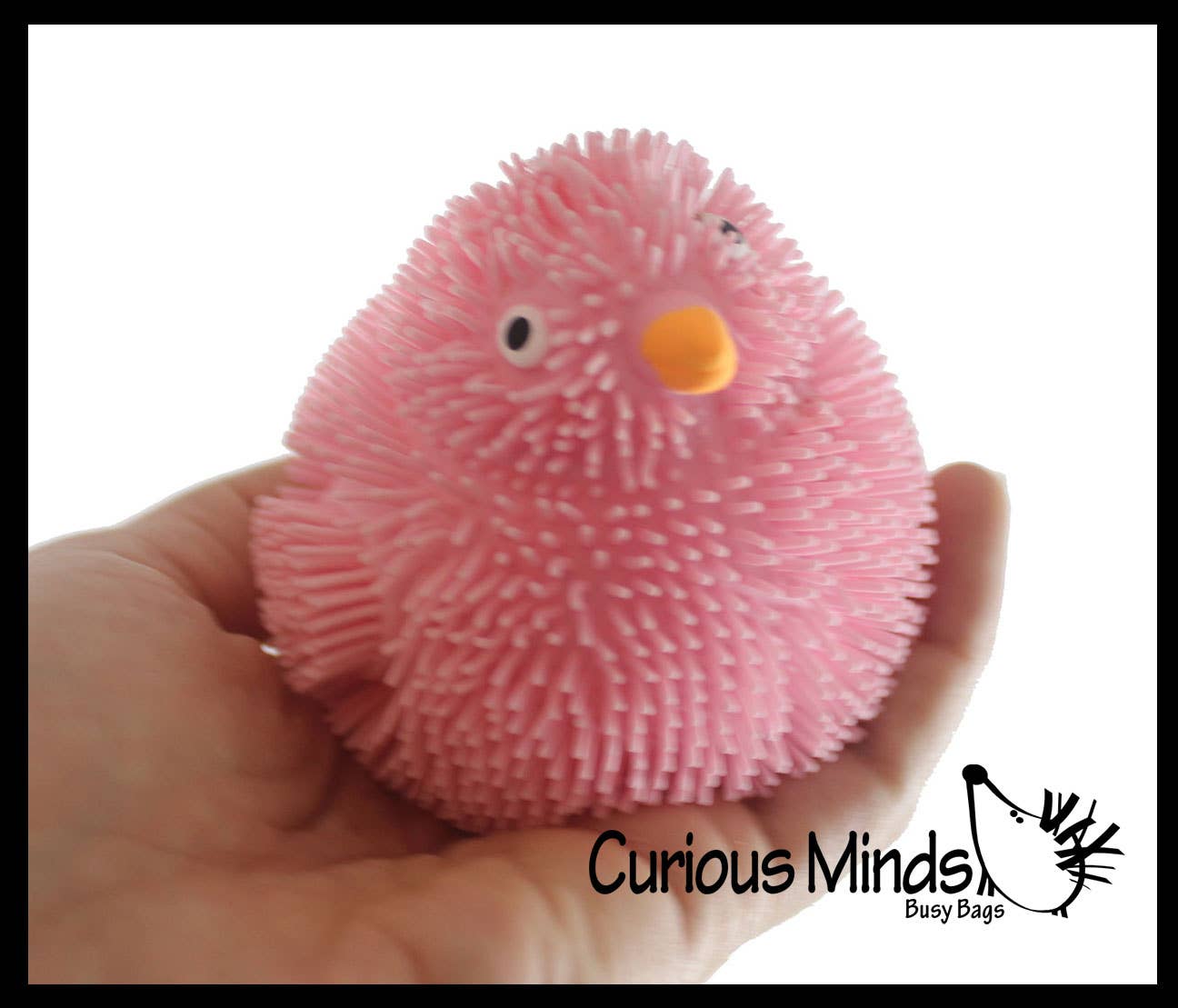 Curious Minds Toys – Großhandel Partygeschenk – 1 Puffer Chicks — Süßes kleines, originelles Spielzeug — Partygeschenke — Ea5
