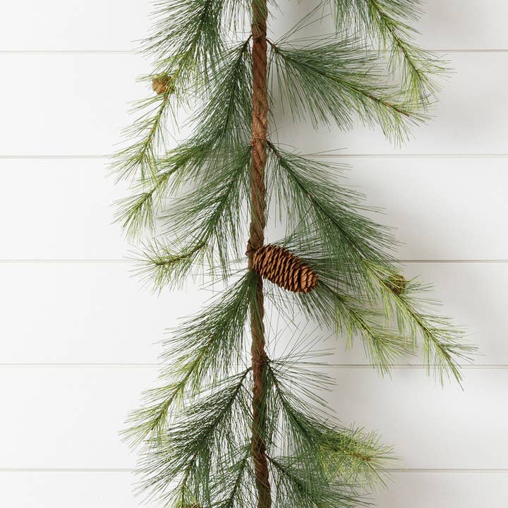 Audrey's Home & Gift - Wholesale Bunting/Garland - Garland - White Pine Rope Garland (PC)
