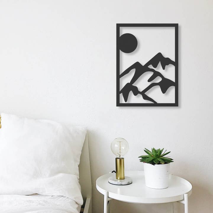 Tavola in Legno Montagna e Luna per la vendita all'ingrosso da parte di Woodstache