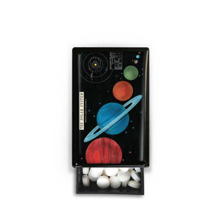 Lucy Lu Designs - Wholesale Match Holder - Space Planets quirky Sky Slide Box1