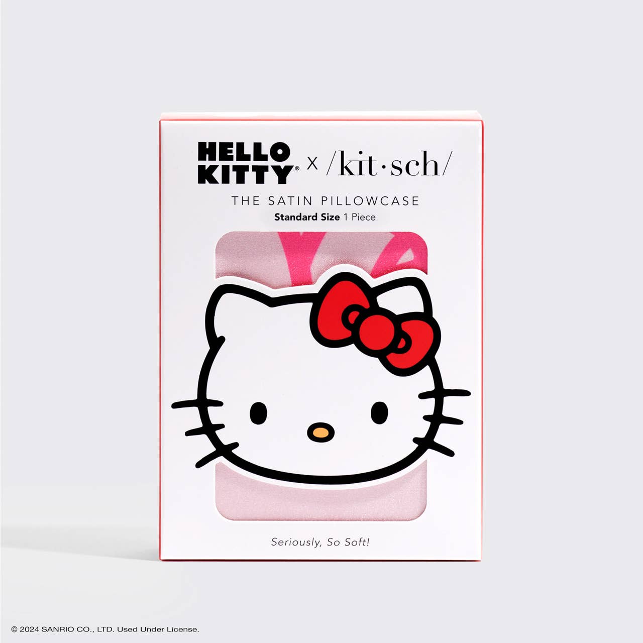 Wholesale Hello Kitty x Kitsch Pillowcase Pink Kitty Faces for your