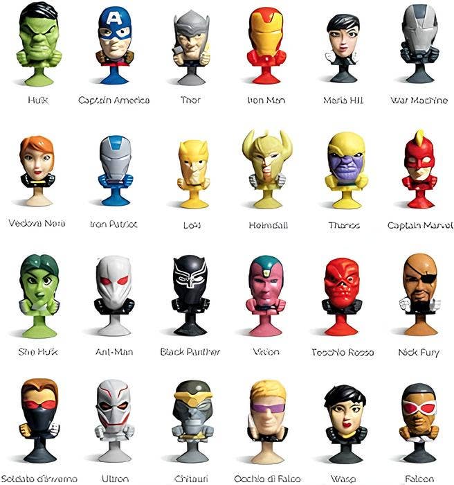 Kids Party Craft – wholesale Figurine toy – Kids – Marvel Avengers Mini Figures Blind Bag1