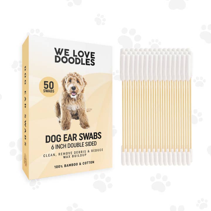Dog Ear Swabs for wholesale by We Love Doodles