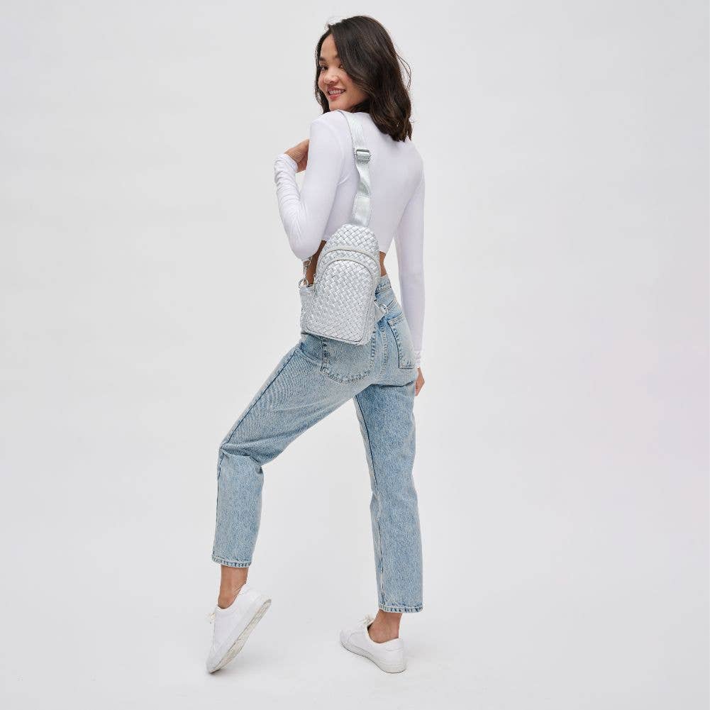 Sol and Selene - Vendita all'ingrosso Zaino - Donna - Zaino a tracolla in neoprene intrecciato Oltre l'Orizzonte80