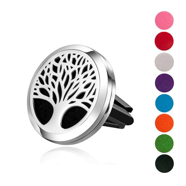 Wild Essentials - Wholesale Car Freshener - Unisex - Tree of Life Car Vent Diffuser for Essential Oils