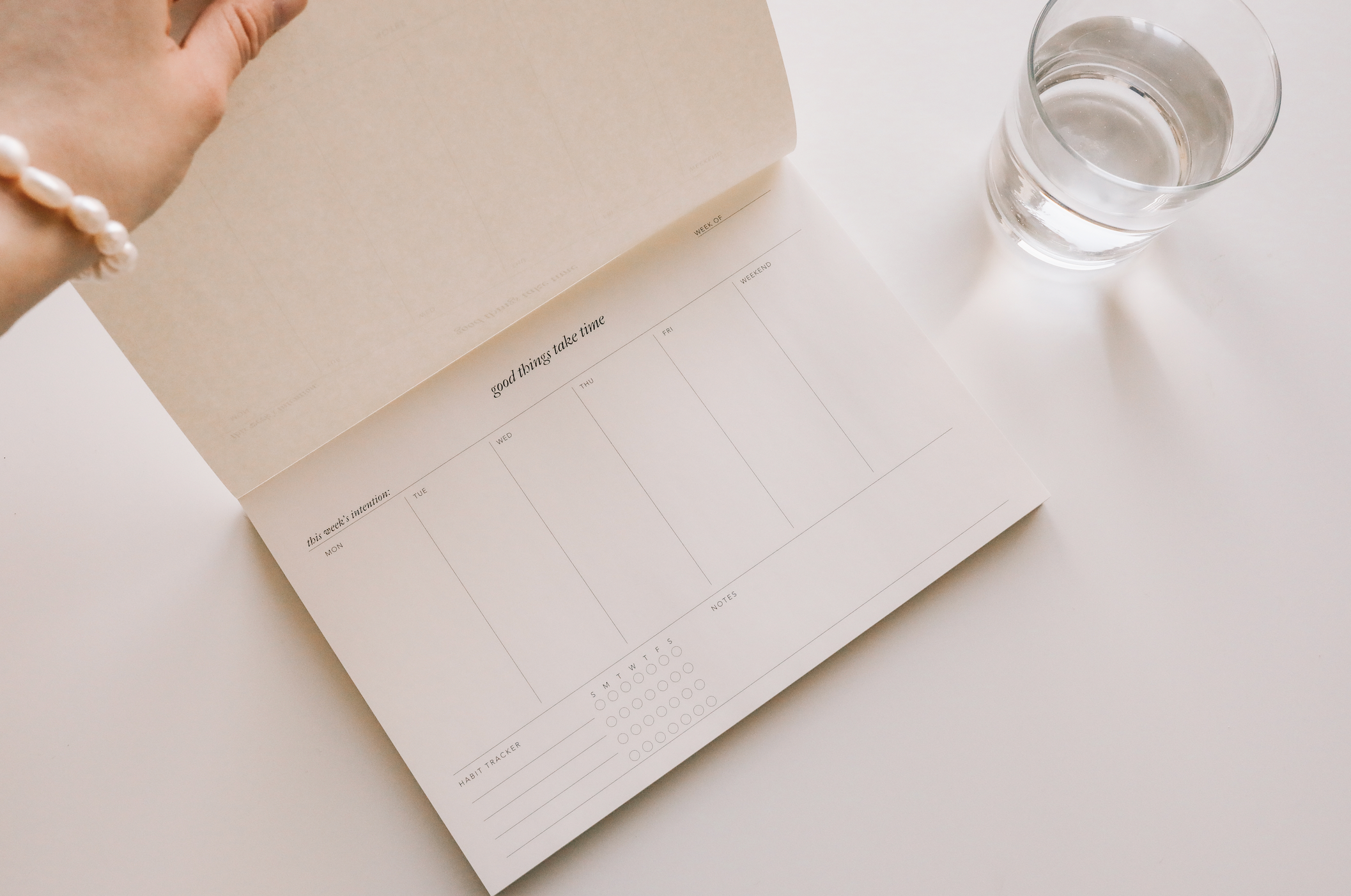 Strawberry Goose - Wholesale Notepad - Weekly Notepad5