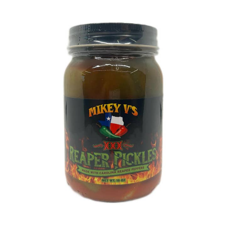 Mikey V's Foods - Wholesale Pickled Vegetables - XXX Spicy Reaper Pickles