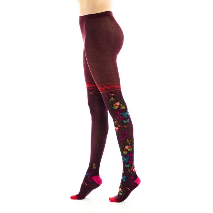 Collant in cotone Poma per la vendita all'ingrosso da parte di FIL DE JOUR