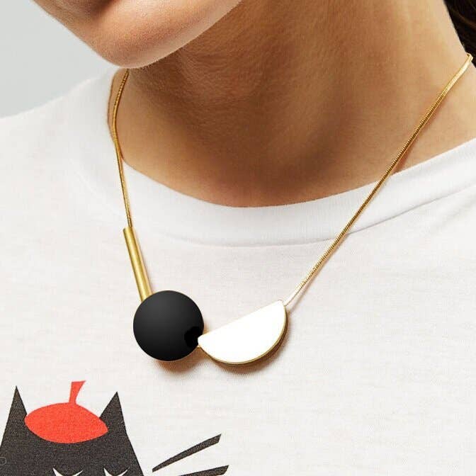 Shock of Grey - Wholesale Pendant/Charm Necklace - Multishape Necklace (8 Variations)8