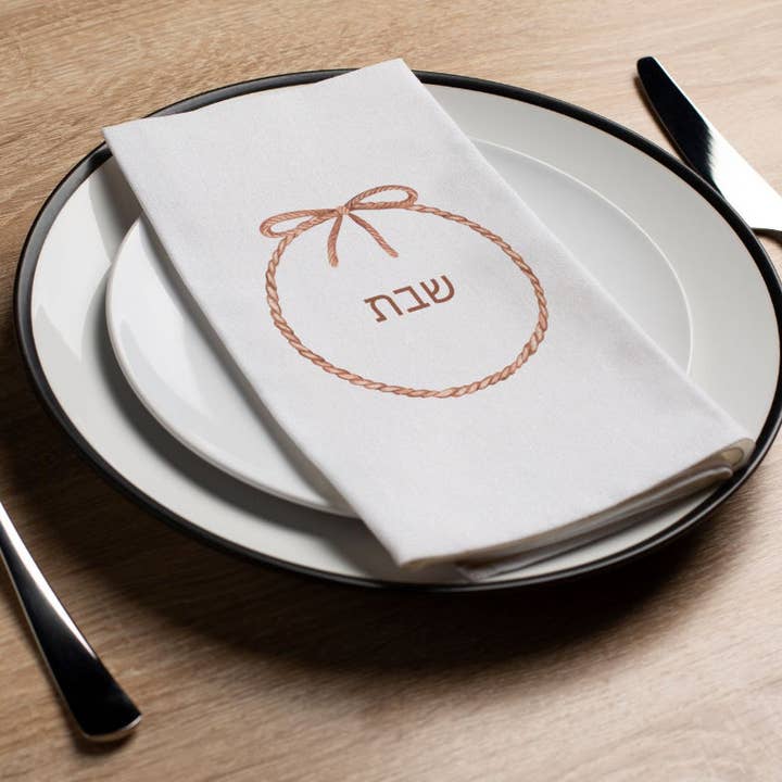 Shabbos Rope - Printed Guest Towel for wholesale by Altoonastore