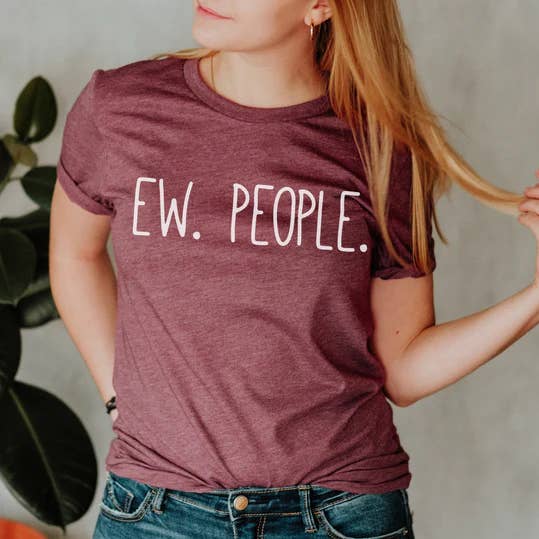 EW PEOPLE. T-SHIRT for wholesale by dkhandmade