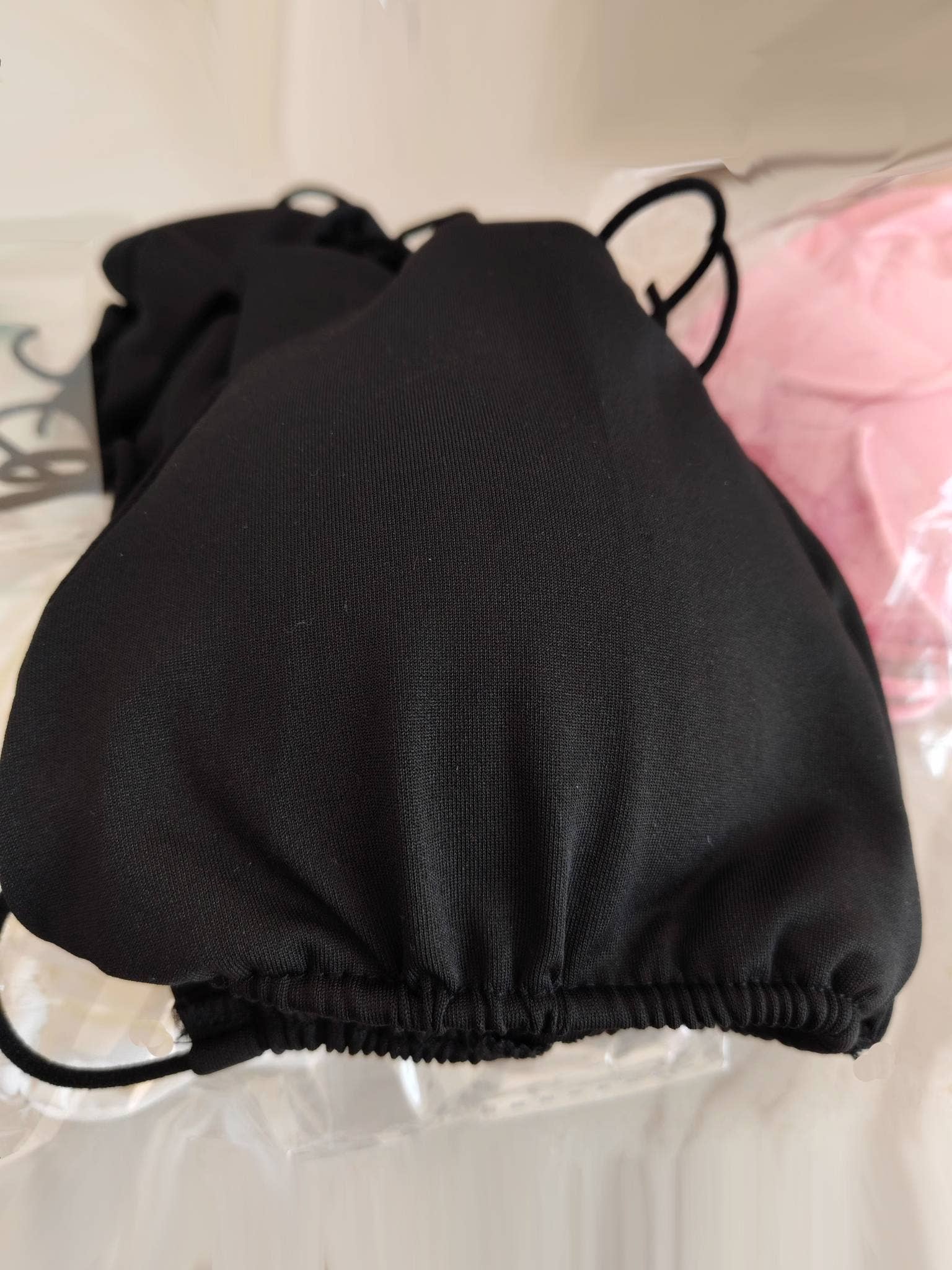 Rosa Clothing - Wholesale Two Piece Swimsuit - Women's - Get Tan ！Plain string bikini set Split bikini swimsuit1