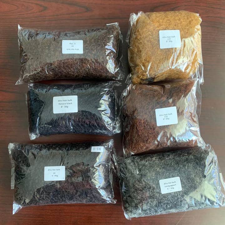 Elimicah - Wholesale Hair Extensions - Afro Kinky Bulk 100% Human Hair for Dreadlocks7