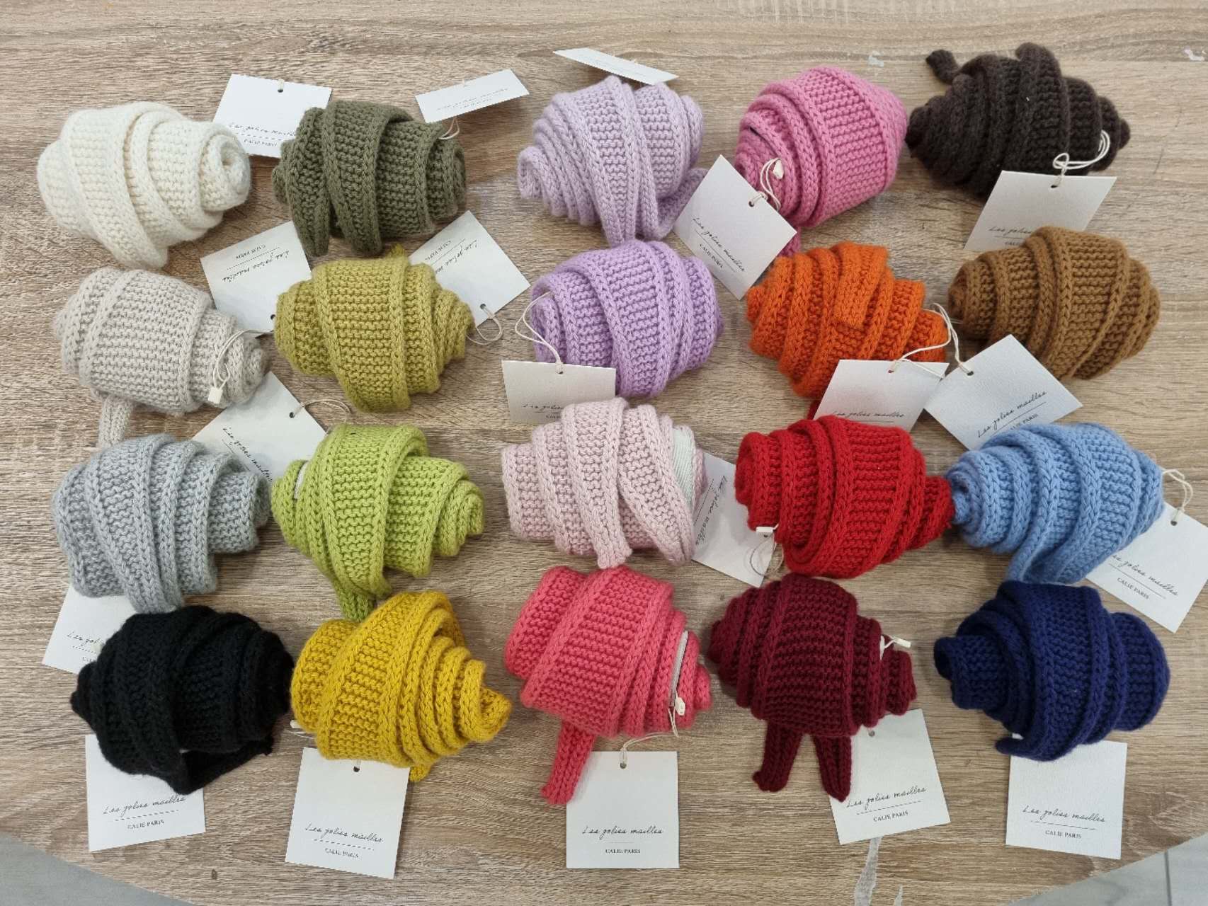 Calie Paris - Vente Écharpe – femme - Petit foulard « Sophie »6