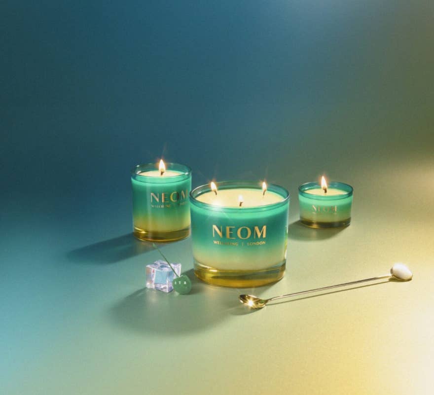 Neom Wellbeing - Wholesale Jar/Filled Candle - Perfect Peace Scented Candle (3 Sizes)