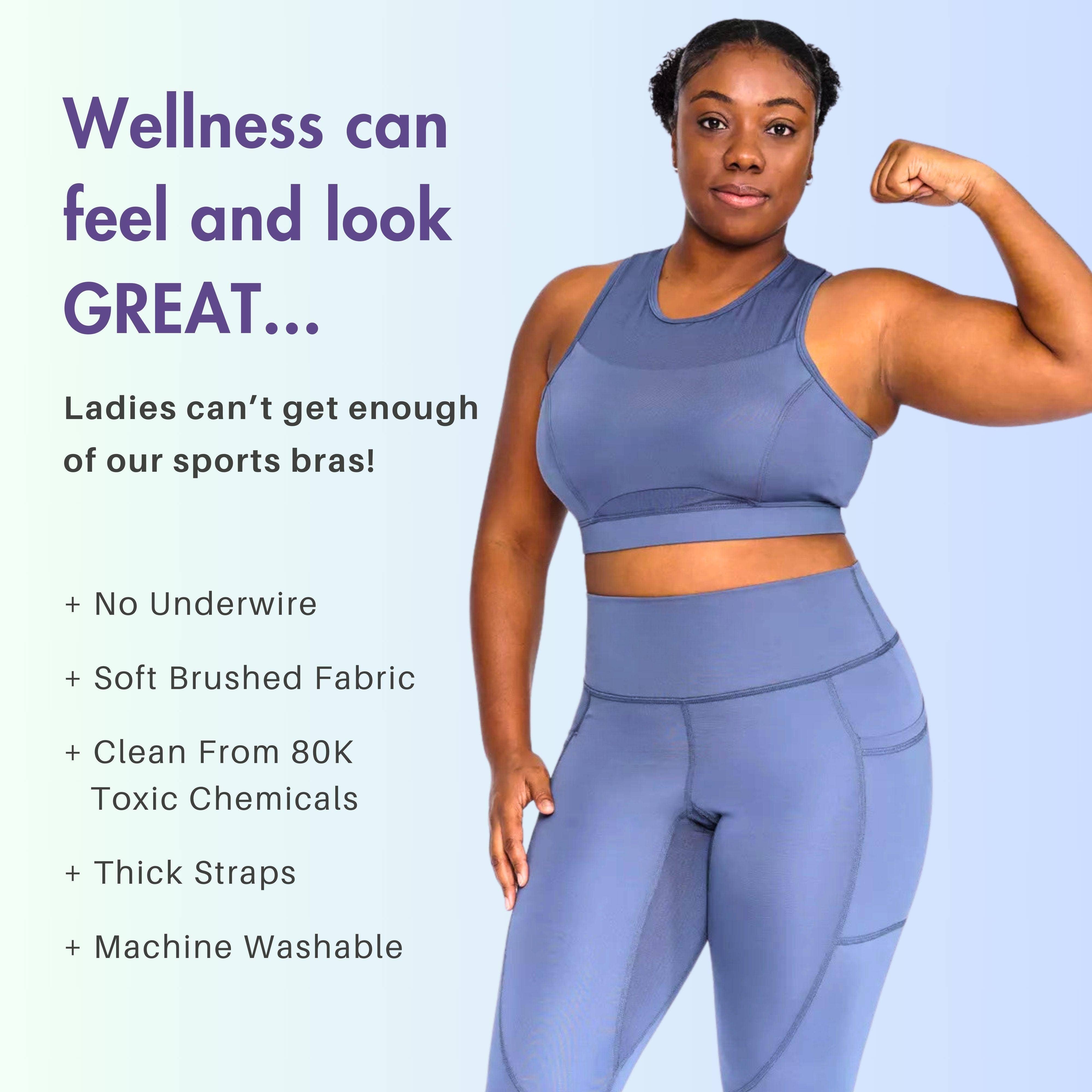 Oya Femtech Apparel - Wholesale Sports Bra - Women's - Cooling Compression Bra - Sensitive Skin11