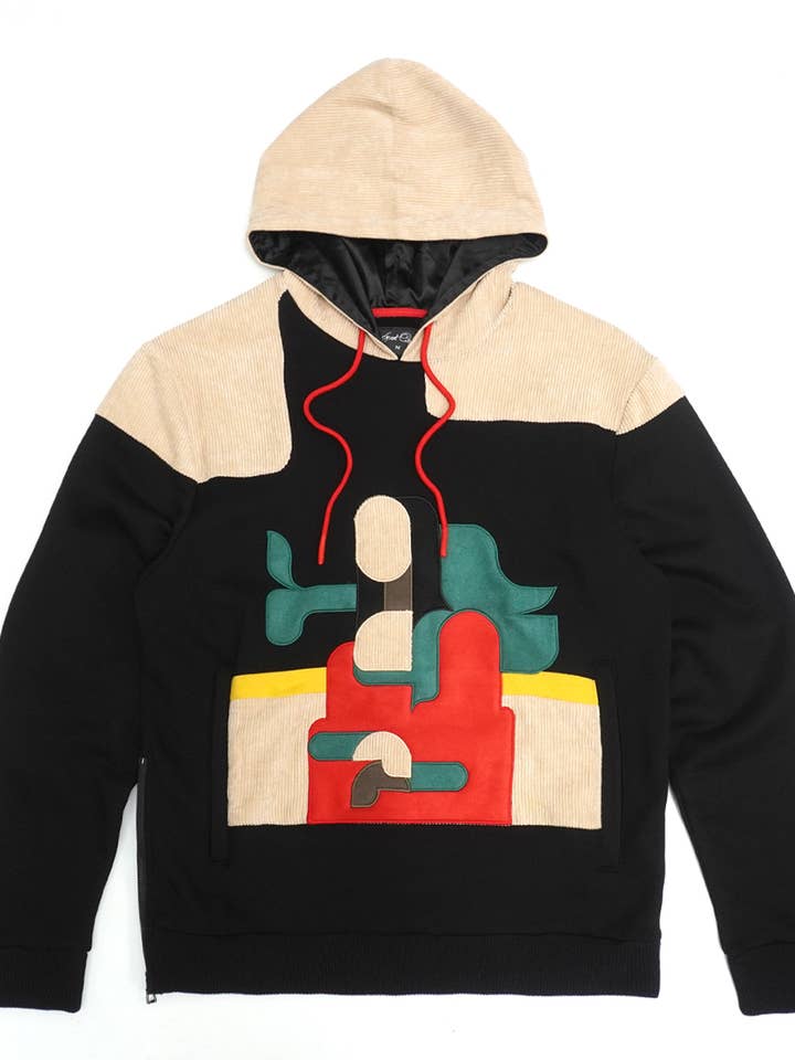 Sweat à capuche F5755 Frost Monalisa - Noir pour la vente par Frost Originals