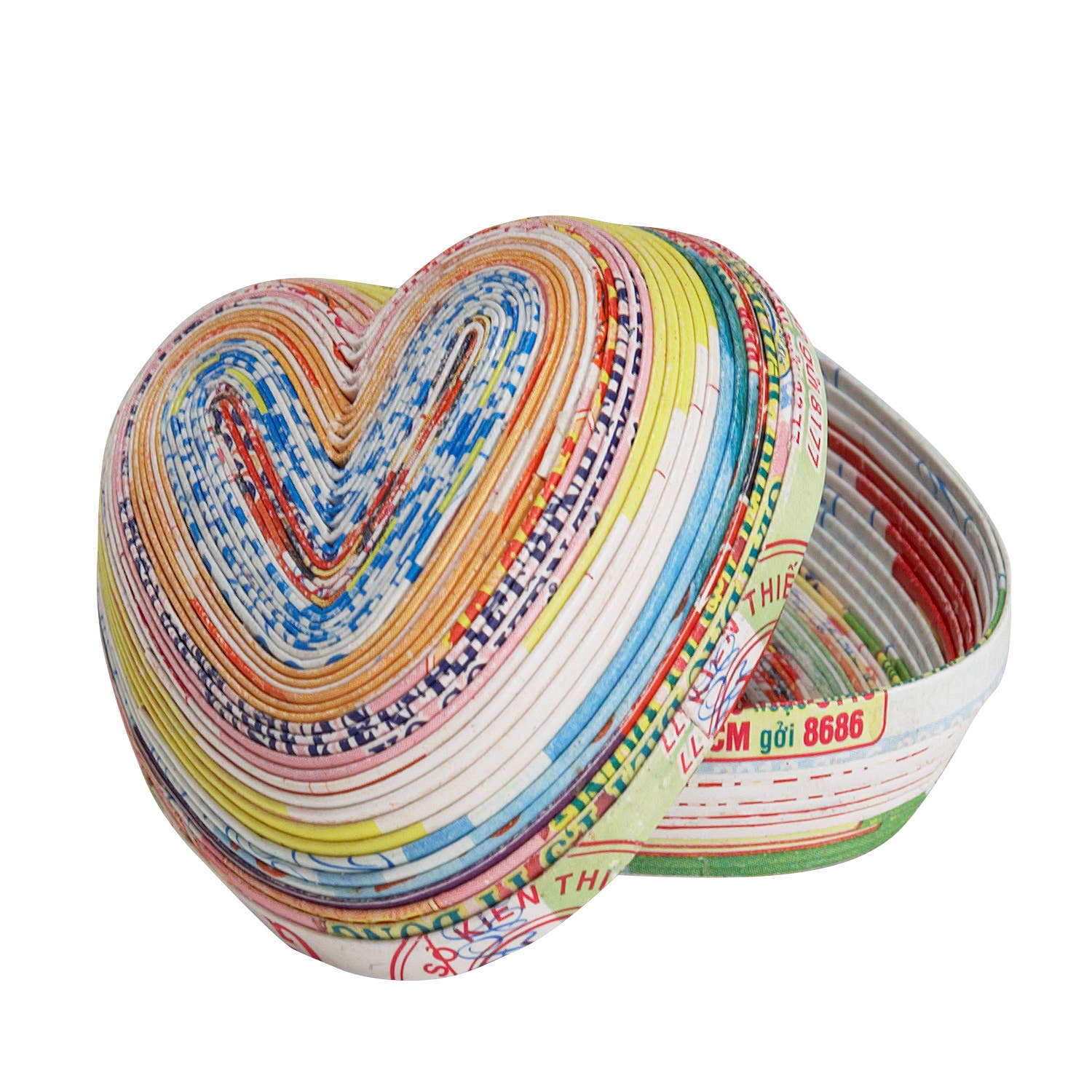 Ten Thousand Villages - Wholesale Decorative Box - Paper Heart Box1