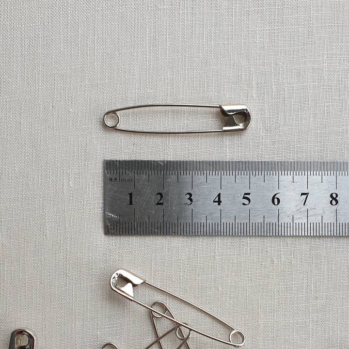 Pretty Wild - Wholesale Safety pin - Steel Safety Pin 50mm